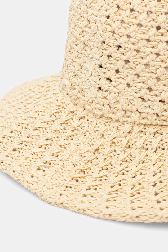 Шляпа из хлопка Answear.LAB 1342.cjk бежевый WW25