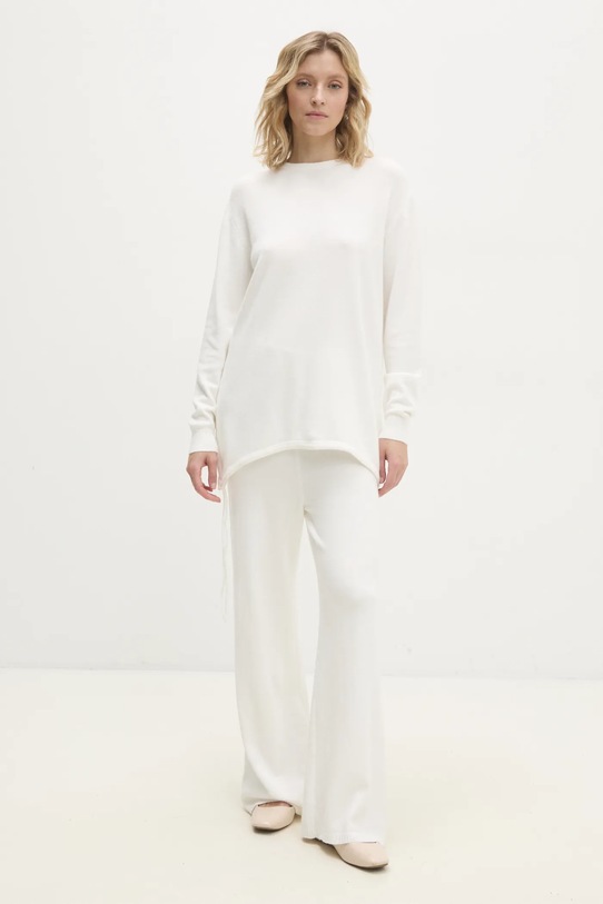 Answear Lab komplet dzianina biały TF5593.hos