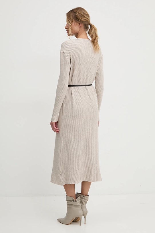 Одяг Сукня і кардиган Answear.LAB W0106AB.hos бежевий