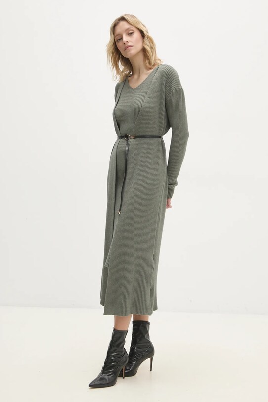 Сукня і кардиган Answear.LAB W0106AB.hos зелений