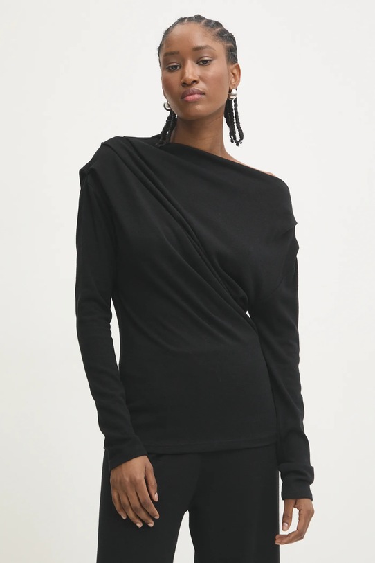 Answear Lab bluză și pantaloni 92727.92729.ios negru WW25