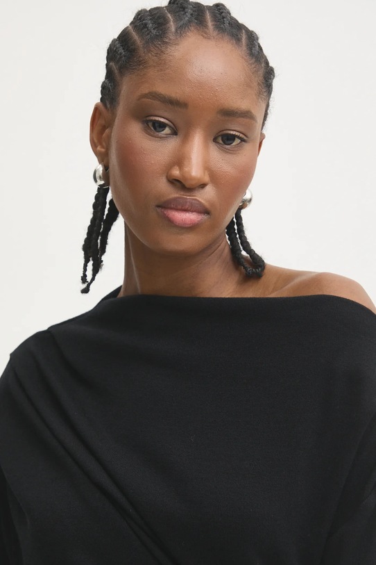 Answear Lab bluză și pantaloni negru 92727.92729.ios