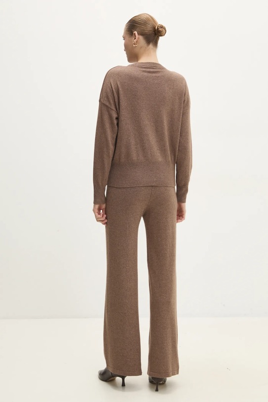Odjeća Pulover i hlače od kašmira Answear.LAB 8925.ILK smeđa