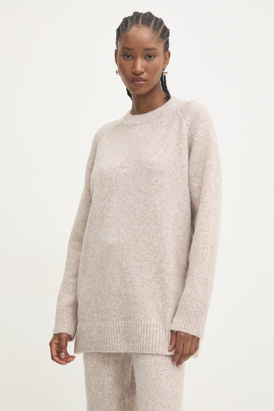 Oblečenie Vlnená sada Answear.LAB MC9291.fos béžová