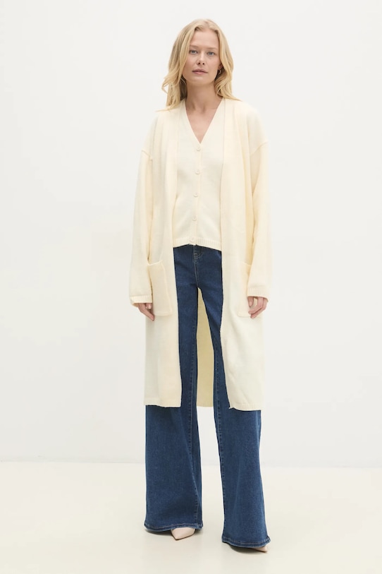 Комплект з вовною Answear.LAB 10306.hms бежевий WW25