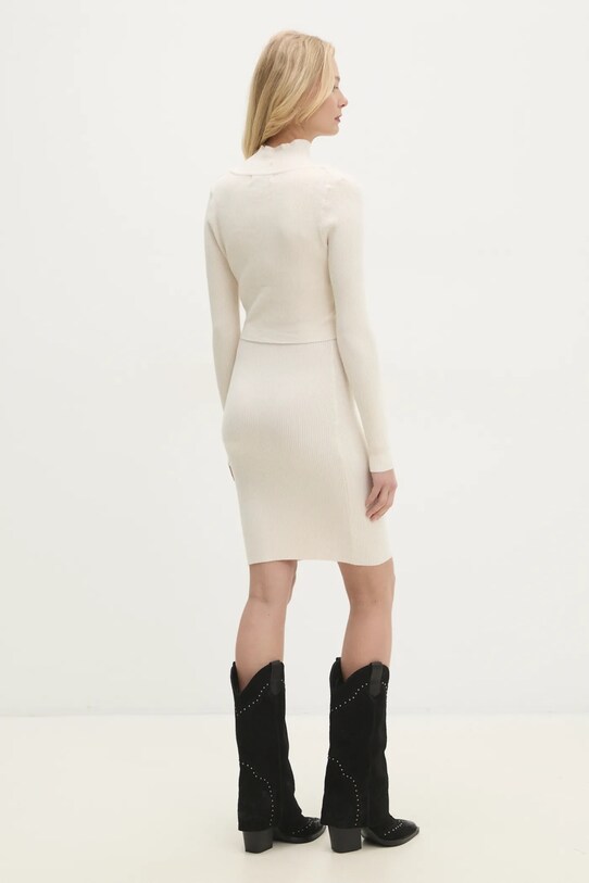 Odjeća Haljina i kardigan Answear.LAB MG58857AB.HWK bež