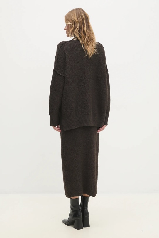 Answear Lab compleu 6069.6070.HWK maro WW25