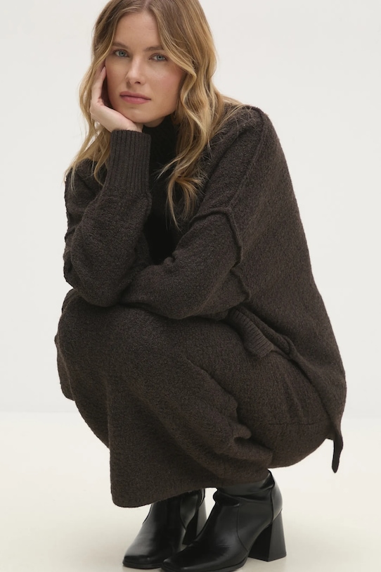 Answear Lab compleu 6069.6070.HWK maro