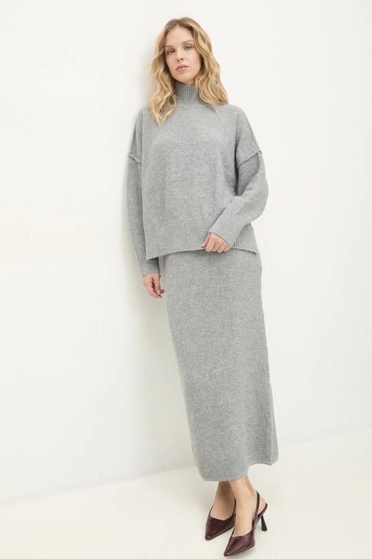 Комплект Answear.LAB трикотаж сірий 6069.6070.HWK