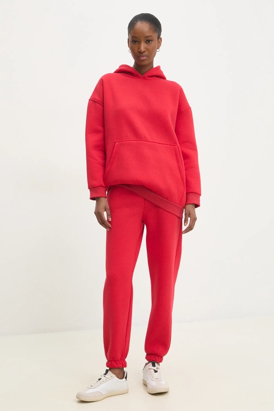 Answear Lab dres dzianina czerwony 3828.tms