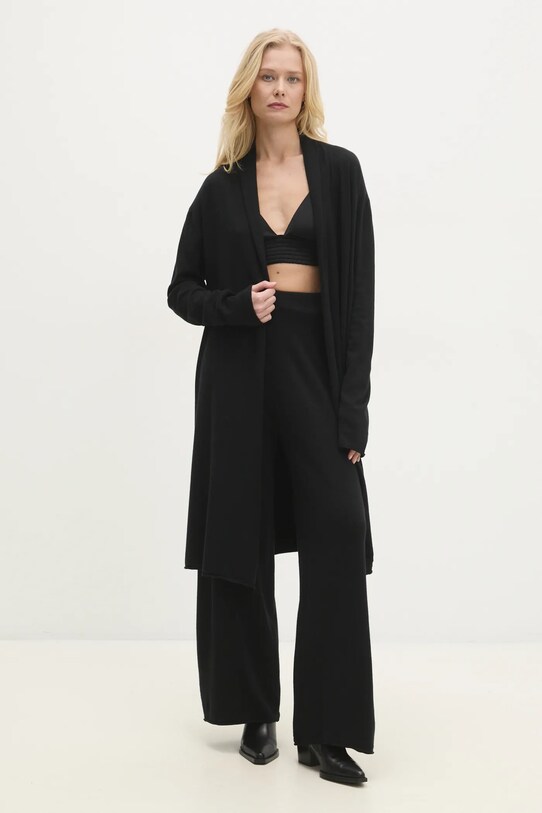 Souprava Answear Lab pletenina černá Y0100AB.HKK
