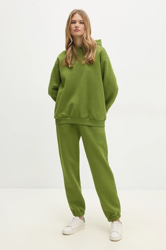 Tepláková souprava Answear.LAB pletenina zelená mi.025..026.ios