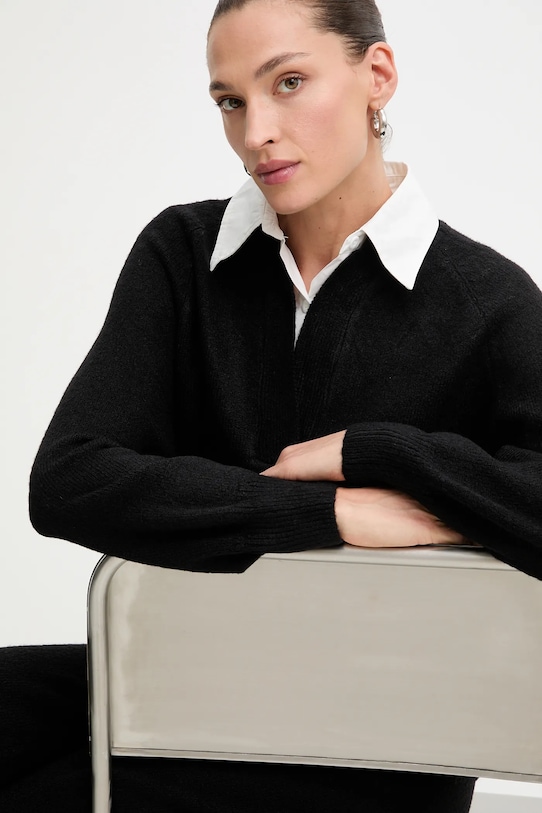 Answear.LAB komplet z wełną m756.1.fos czarny