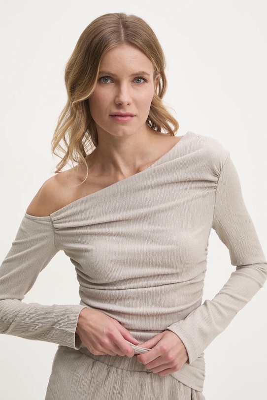 Odzież Answear.LAB bluzka i spodnie w24W.LF.220301.1.tos szary