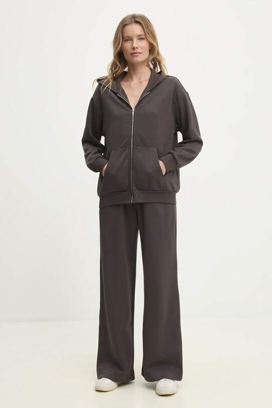 Answear.LAB dres dzianina brązowy 2825fb.ilk