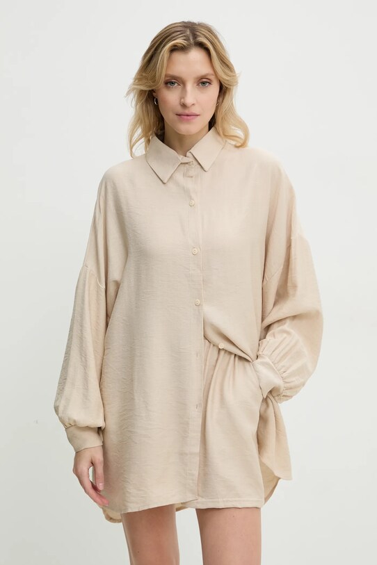 Answear Lab komplet tkanina beżowy NL245876..ums