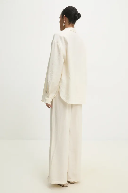 Πουκάμισο και παντελόνι Answear.LAB 15629.6.15635.6.fos μπεζ WW25