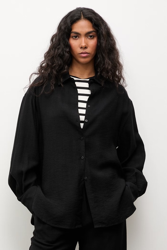 Košeľa a nohavice Answear.LAB 15629.6.15635.6.fos čierna WW25