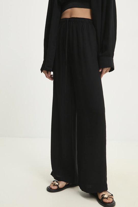 Answear.LAB koszula i spodnie czarny 15629.6.15635.6.fos