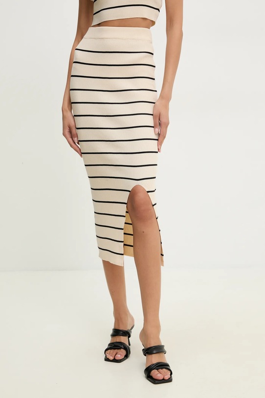 Svetr a sukně Answear.LAB béžová DZ93442.hos