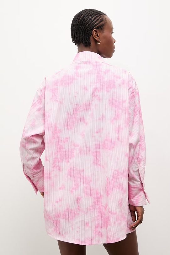 Answear.LAB komplet damski bawełniany różowy PK2886.PK2887.ios