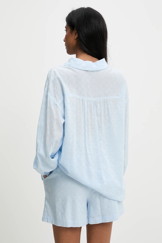 Košeľa a šortky Answear.LAB modrá 21980AB.hos