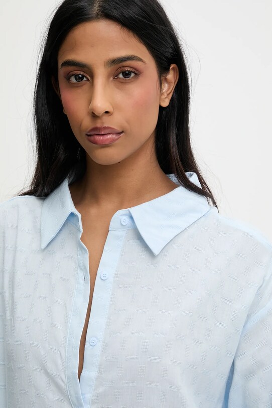 Košeľa a šortky Answear.LAB 21980AB.hos modrá