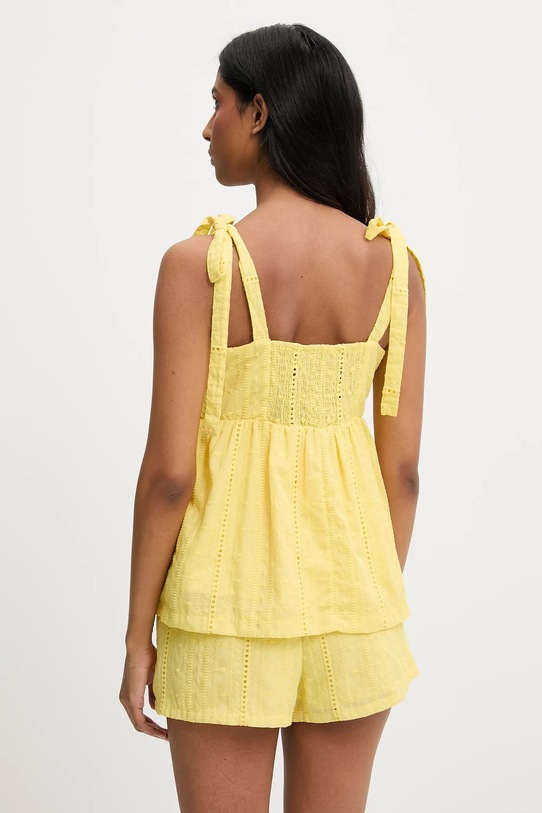 Answear.LAB bluzka i szorty żółty ps9175abs.fos