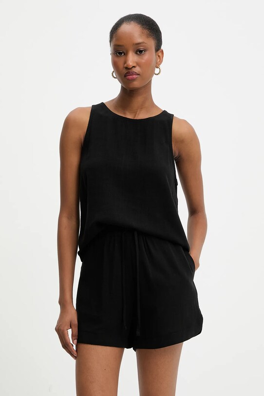 Answear Lab set complet cu lenjerie panza negru BG838.tos