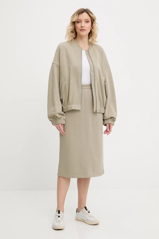 Komplet - pulover in krilo Answear.LAB Pletenina zelena 4985.4986.iak
