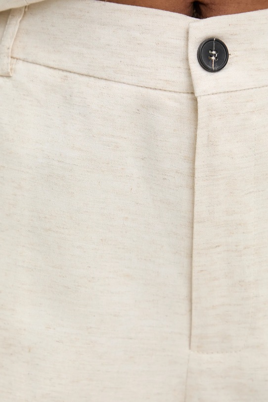 Answear.LAB gilet e pantaloncini con lino CA2716.hos