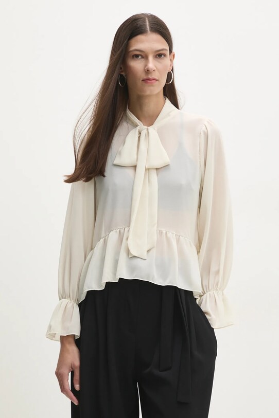 Answear Lab bluza uni bej 92713.ios