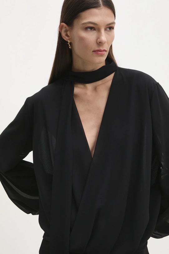 Answear.LAB bluzka regular czarny 92712.ios