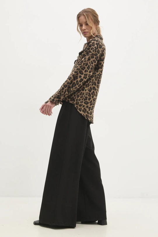Answear.LAB camicia in lana beige SK32042.ims