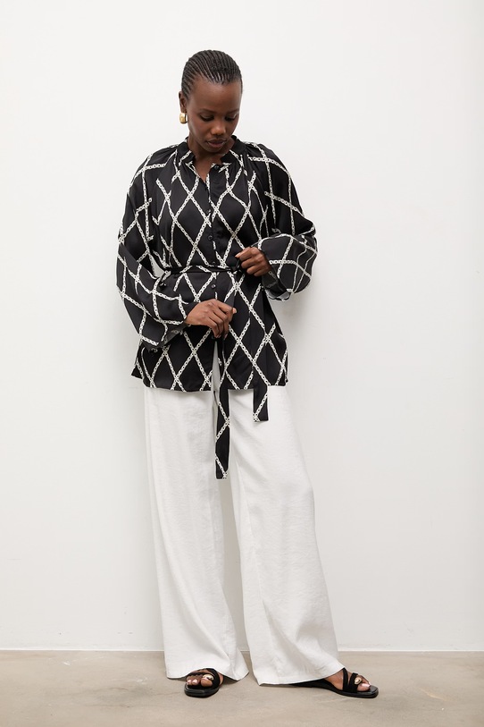 Srajca Answear.LAB sw980.ios črna WW25