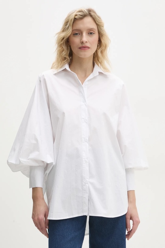 Oblečení Bavlněná košile Answear.LAB 05i3257.HWK bílá