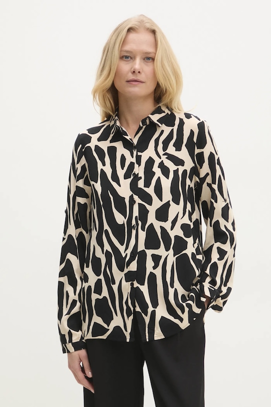 Košeľa Answear.LAB regular čierna A080780.HWK