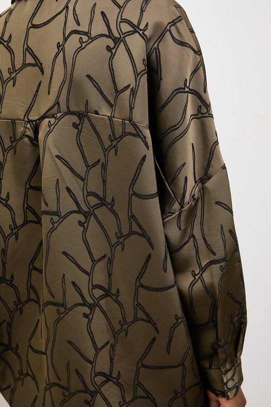 Πουκάμισο Answear.LAB 34243.TMS πράσινο