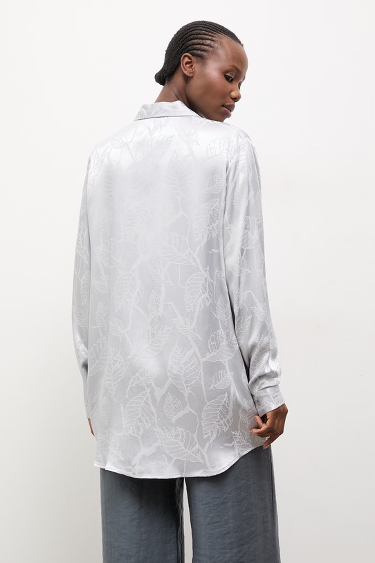 Košile Answear.LAB stříbrná 34070.TMS