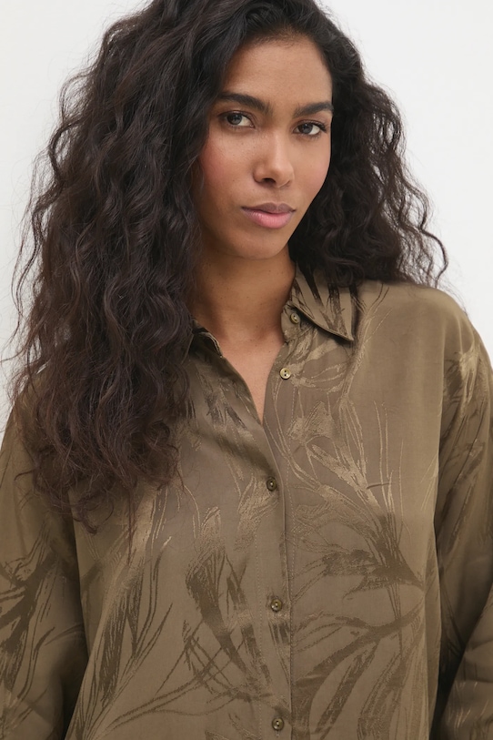 Košeľa Answear.LAB zelená 34208.tms