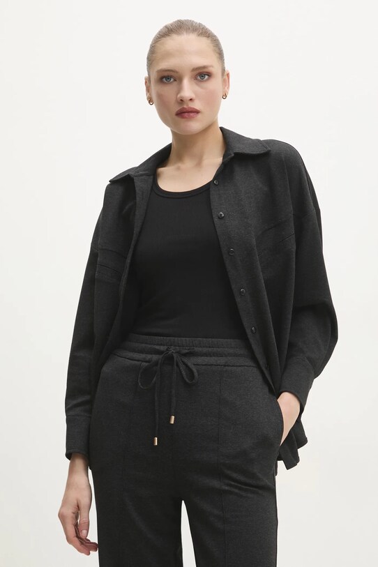 Сорочка Answear.LAB casual сірий s962.0.ilk