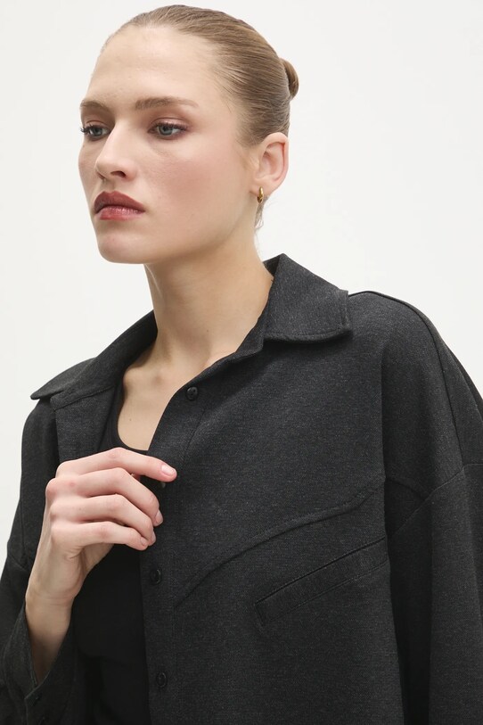 Сорочка Answear.LAB сірий s962.0.ilk