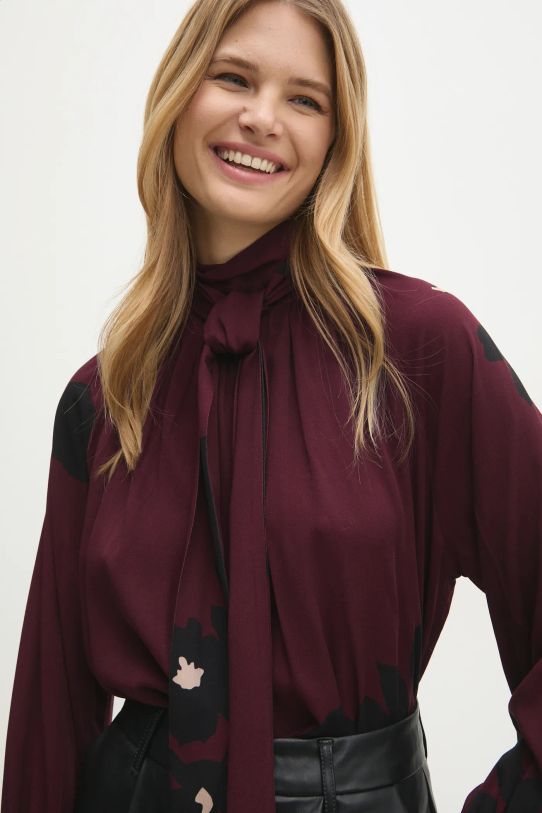 Majica Answear.LAB rdeča 92763.IKK