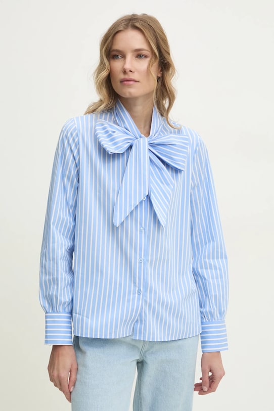 Сорочка Answear.LAB візерунок блакитний 16657.hos