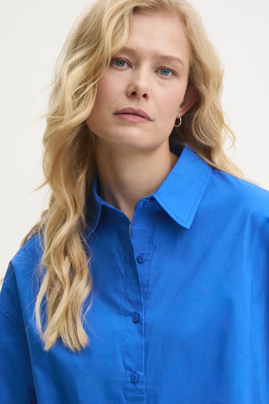 Answear.LAB koszula bawełniana 3400.hms niebieski