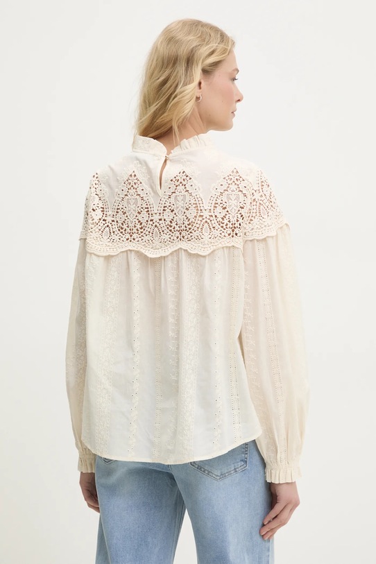 Oblečení Bavlněná halenka Answear.LAB M699.44.hms béžová