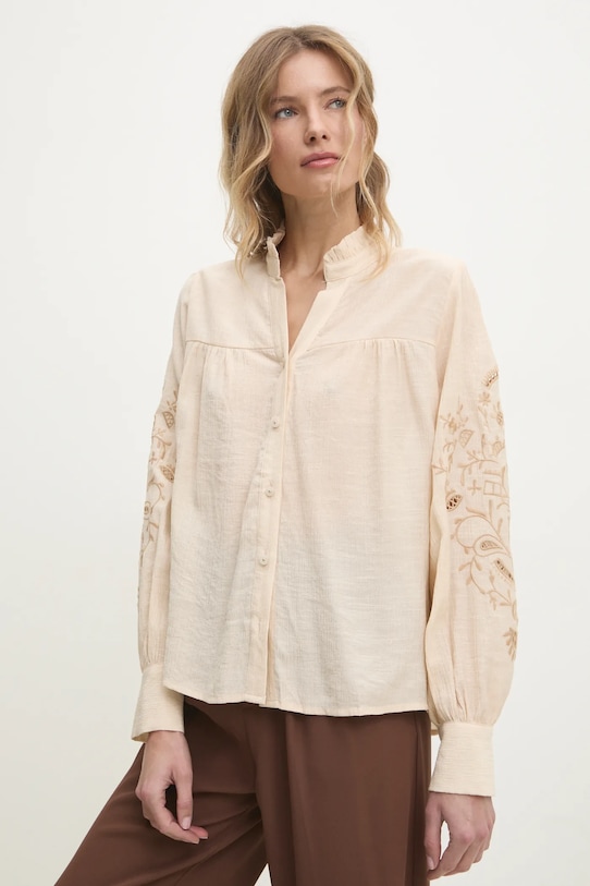 Сорочка Answear.LAB бежевий F21180.hms