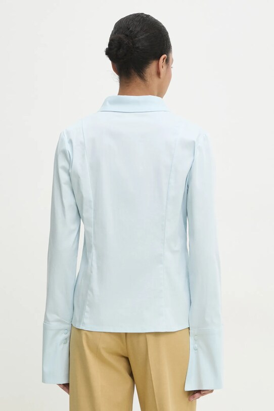 Одяг Сорочка Answear.LAB 2578.ILK блакитний