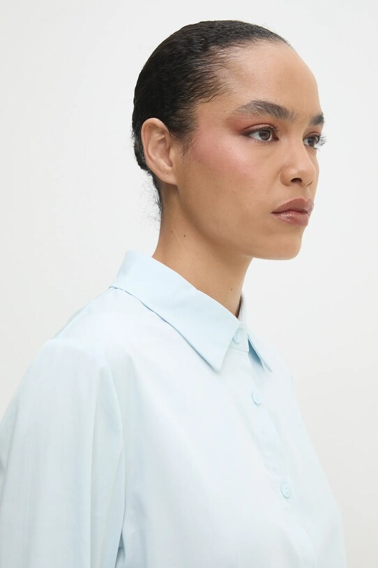 Сорочка Answear.LAB 2578.ILK блакитний