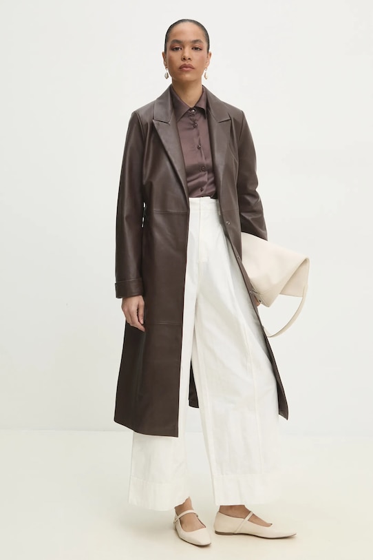 Answear Lab camicia s942.ios marrone WW25